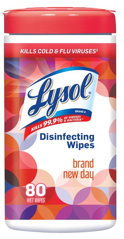 LYSOL Disinfecting Wipes  Brand New Day Discontinued